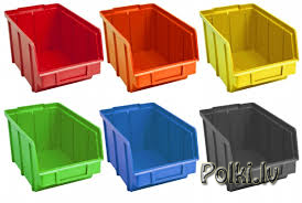 Plastic bins